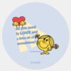 Little_Miss_Sunshine___All_You_Need_Is…_Classic_Round_Sticker_1 Little Miss Sunshine All You Need Is… Classic Round Sticker