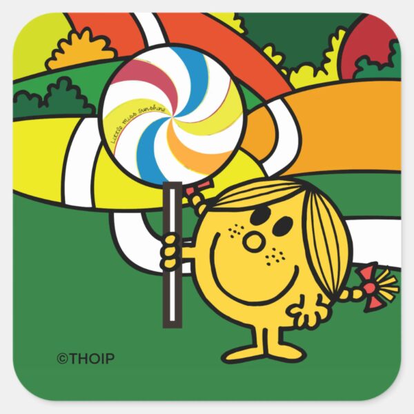 Little_Miss_Sunshine___Hills_&_Lollypop_Square_Sticker_1 Little Miss Sunshine Hills Lollypop Square Sticker