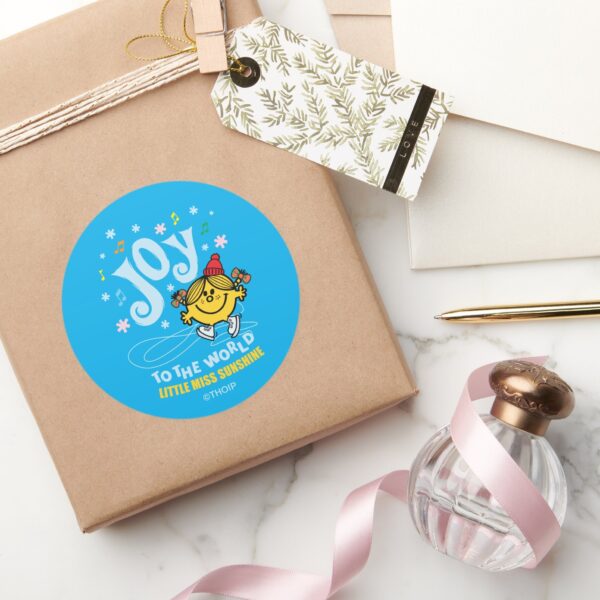 Little_Miss_Sunshine___Joy_To_The_World_Classic_Round_Sticker_5 Little Miss Sunshine Joy To The World Classic Round Sticker