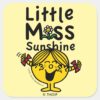 Little_Miss___Little_Miss_Sunshine_Laughs_Square_Sticker_1 Little Miss Little Miss Sunshine Laughs Square Sticker