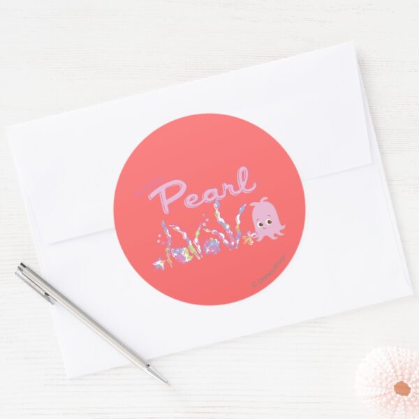 Little_Pearl_Classic_Round_Sticker_3 Little Pearl Classic Round Sticker