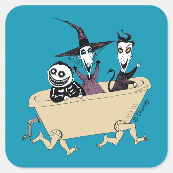 Lock,_Shock_&_Barrel_Square_Sticker_1 Lock Shock Barrel Square Sticker