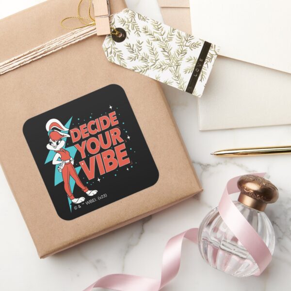 Lola Bunny Decide Your Vibe Square Sticker