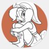 Lola_Bunny_Flirty_Classic_Round_Sticker_1 Lola Bunny Flirty Classic Round Sticker