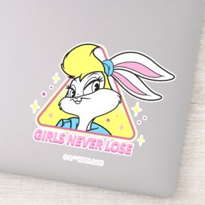 Lola Bunny Girls Never Lose Sticker