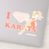 Lola Bunny I Heart Karats Sticker