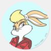 Lola_Bunny_Super_Cute_Classic_Round_Sticker_1 Lola Bunny Super Cute Classic Round Sticker