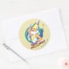 Lola Bunny Im Unstoppable Classic Round Sticker