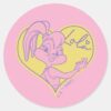 Lola_Heart_Signature_Classic_Round_Sticker_1 Lola Heart Signature Classic Round Sticker