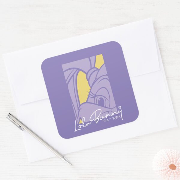 Lola_Portrait_Autograph_Square_Sticker_3 Lola Portrait Autograph Square Sticker