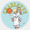 Lola's_Basketball_Spin_Classic_Round_Sticker_1 Lolas Basketball Spin Classic Round Sticker