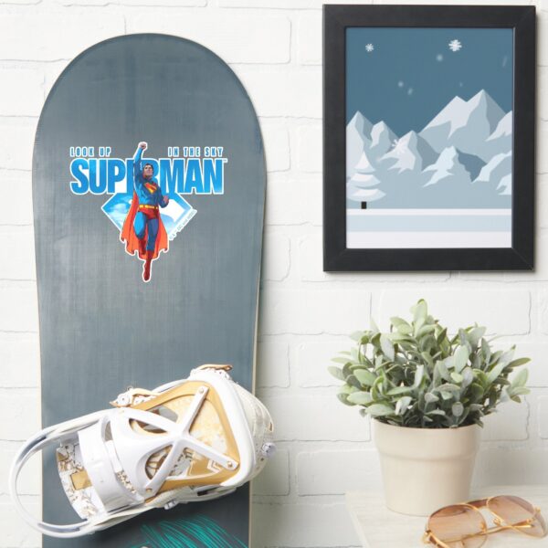 Look Up Its Superman Sticker