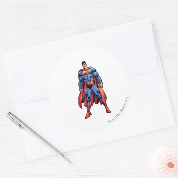 Looking_Straight_On_Classic_Round_Sticker_3 Looking Straight On Classic Round Sticker