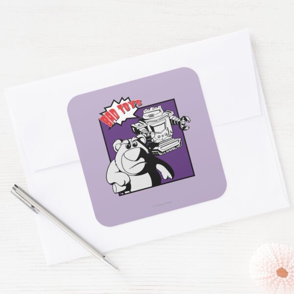 Lots-O'-Huggin'_Bear_&_Sparks__Bad_Toys_Square_Sticker_3 Lots O Huggin Bear Sparks Bad Toys Square Sticker