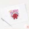 Love Is Little Miss Scary Square Sticker