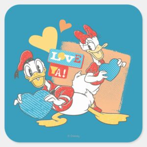 Love Ya Square Sticker