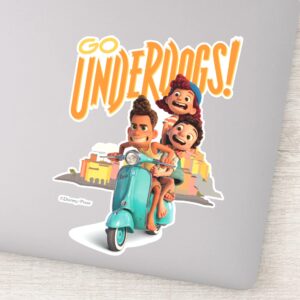 Luca Go Underdogs Sticker