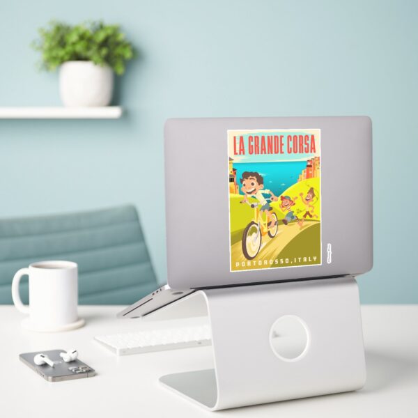 Luca___La_Grande_Corsa_Illustration_Sticker_3 Luca La Grande Corsa Illustration Sticker