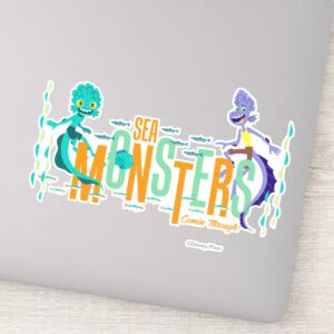 Luca Sea Monsters Comin Through Sticker