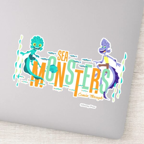 Luca___Sea_Monsters_Comin'_Through!_Sticker_9 Luca Sea Monsters Comin Through Sticker