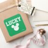 Lucky_Mickey_Mouse___St._Patrick's_Day_Square_Sticker_5 Lucky Mickey Mouse St. Patricks Day Square Sticker
