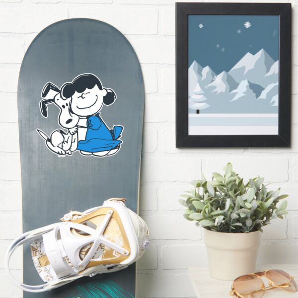 Lucy_Hugging_Snoopy_Sticker_7 Lucy Hugging Snoopy Sticker