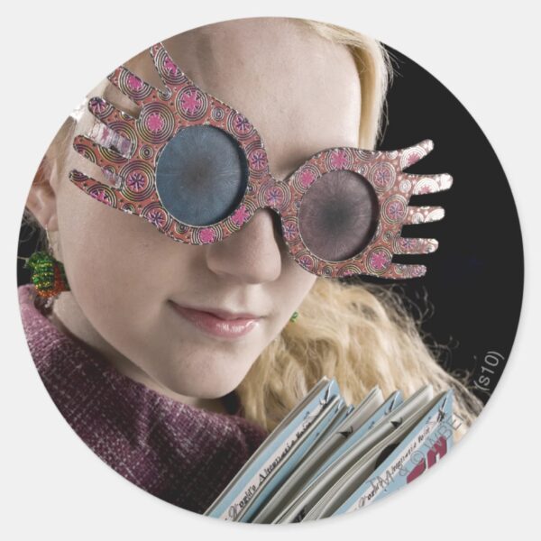 Luna_Lovegood_2_Classic_Round_Sticker_1 Luna Lovegood 2 Classic Round Sticker
