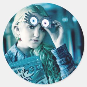 Luna Lovegood Classic Round Sticker