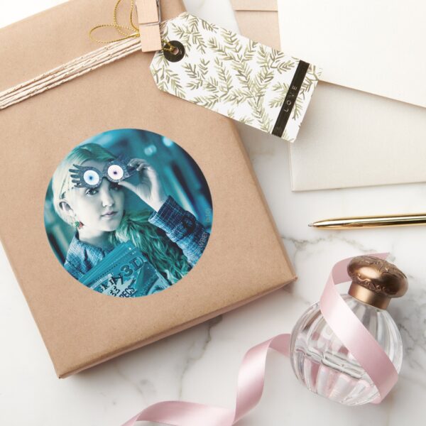 Luna_Lovegood_Classic_Round_Sticker_5 Luna Lovegood Classic Round Sticker