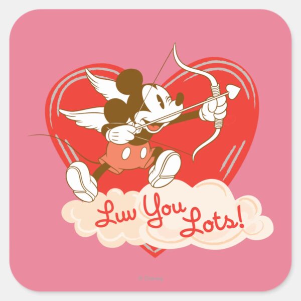 Luv_You_Lots!_Square_Sticker_1 Luv You Lots Square Sticker