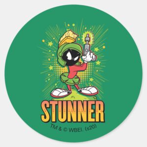MARVIN MARTIAN™ Stunner Classic Round Sticker