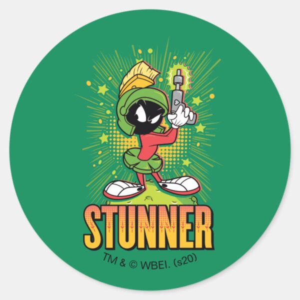 MARVIN_MARTIAN™_-_Stunner_Classic_Round_Sticker_1 MARVIN MARTIAN™ Stunner Classic Round Sticker