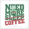 MARVIN_THE_MARTIAN™_-_Need_More_Coffee_Square_Sticker_1 MARVIN THE MARTIAN™ Need More Coffee Square Sticker