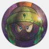 MARVIN_THE_MARTIAN™_Battle_Hardened_Classic_Round_Sticker_1 MARVIN THE MARTIAN™ Battle Hardened Classic Round Sticker