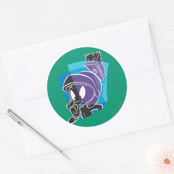 MARVIN_THE_MARTIAN™_Expressive_20_Classic_Round_Sticker_3 MARVIN THE MARTIAN™ Expressive 20 Classic Round Sticker