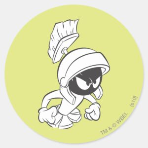 MARVIN THE MARTIAN™ Expressive 2 Classic Round Sticker