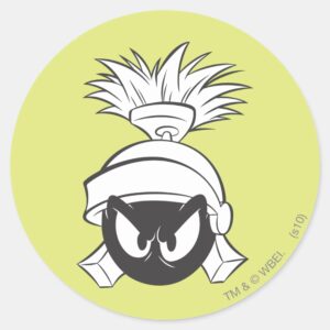 MARVIN THE MARTIAN™ Expressive 5 Classic Round Sticker
