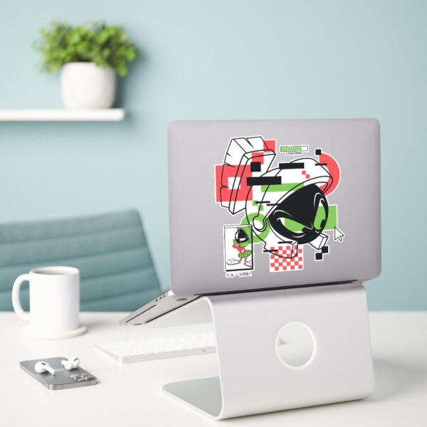 MARVIN THE MARTIAN™ Glitch Sticker