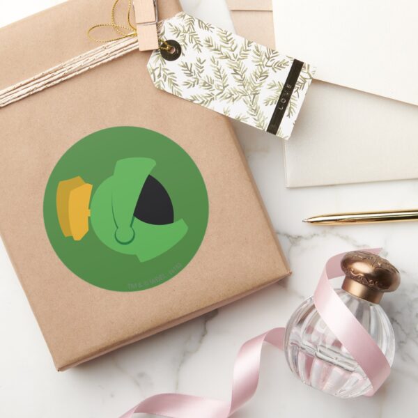 MARVIN_THE_MARTIAN™_Identity_Classic_Round_Sticker_5 MARVIN THE MARTIAN™ Identity Classic Round Sticker