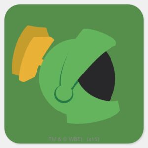 MARVIN THE MARTIAN™ Identity Square Sticker