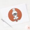 MARVIN_THE_MARTIAN™_Mad_at_You_Classic_Round_Sticker_3 MARVIN THE MARTIAN™ Mad At You Classic Round Sticker