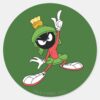 MARVIN_THE_MARTIAN™_Proclamation_Classic_Round_Sticker_1 MARVIN THE MARTIAN™ Proclamation Classic Round Sticker