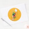 MARVIN THE MARTIAN™ Punch Classic Round Sticker