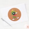 MARVIN_THE_MARTIAN™_Ready_With_Laser_Classic_Round_Sticker_3 MARVIN THE MARTIAN™ Ready With Laser Classic Round Sticker