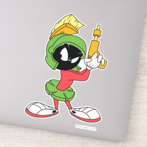 MARVIN THE MARTIAN™ Ready With Laser Sticker