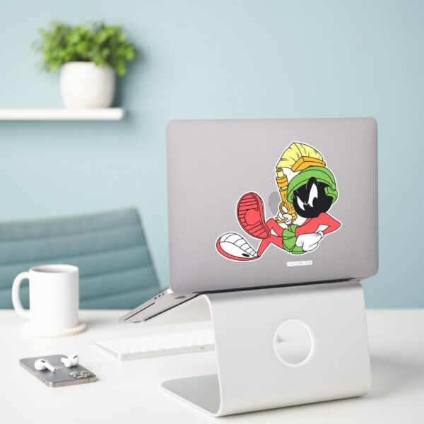 MARVIN_THE_MARTIAN™_Reclining_With_Laser_Sticker_3 MARVIN THE MARTIAN™ Reclining With Laser Sticker