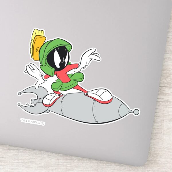 MARVIN_THE_MARTIAN™_Riding_Rocket_Sticker_1 MARVIN THE MARTIAN™ Riding Rocket Sticker