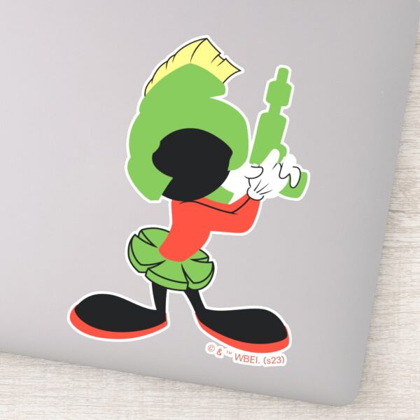 MARVIN_THE_MARTIAN™_Silhouette_With_Raygun_Sticker_1 MARVIN THE MARTIAN™ Silhouette With Raygun Sticker