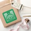 MARVIN THE MARTIAN™ Striped Icon Square Sticker
