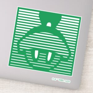 MARVIN THE MARTIAN™ Striped Icon Sticker